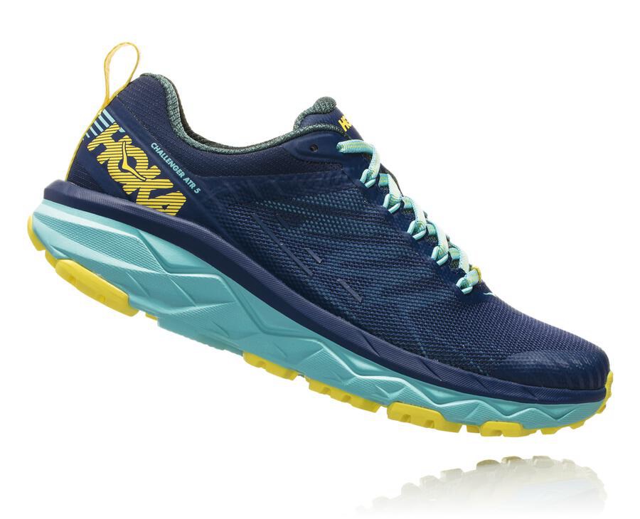 Hoka One One Spor Ayakkabı Kadın Mavi - Challenger Atr 5 - GT5792810